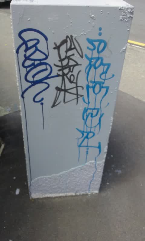 Graffiti, a report photo