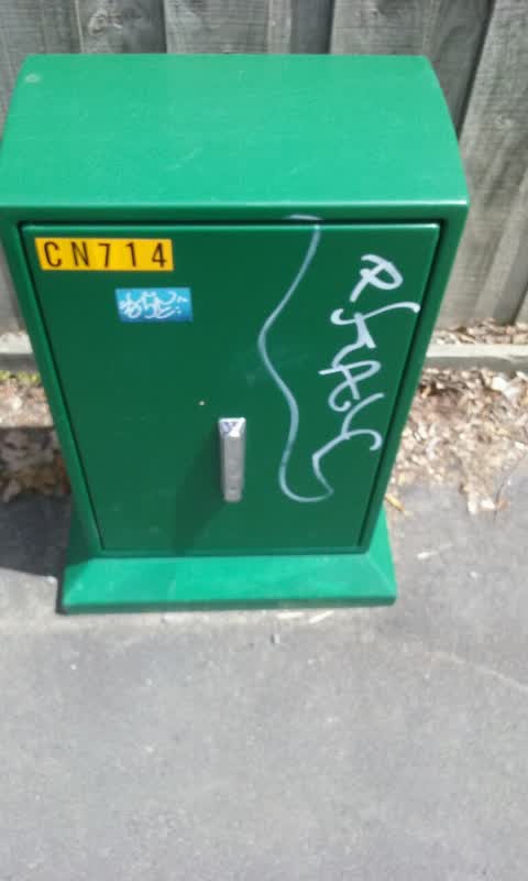 Graffiti, a report photo