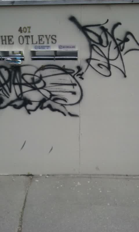 Graffiti, a report photo