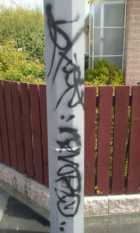 Graffiti — a report photo