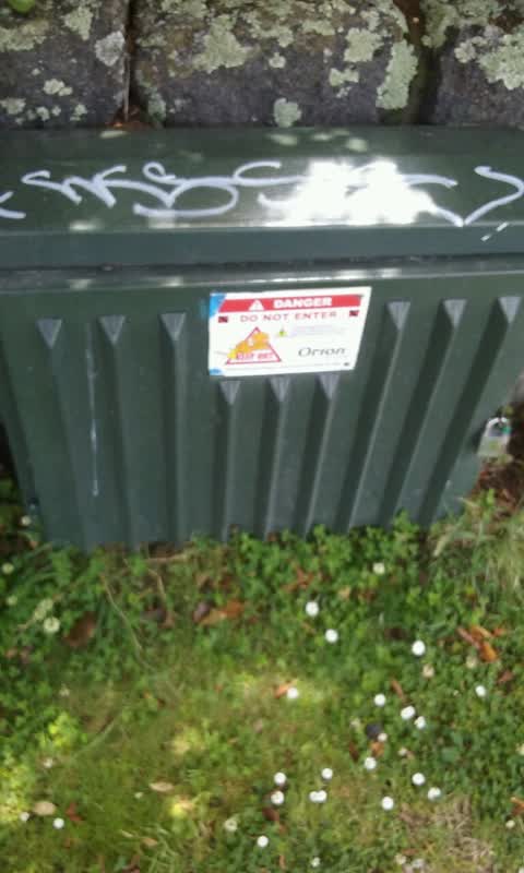 Graffiti, a report photo