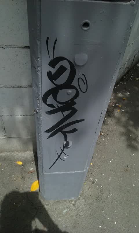 Graffiti, a report photo