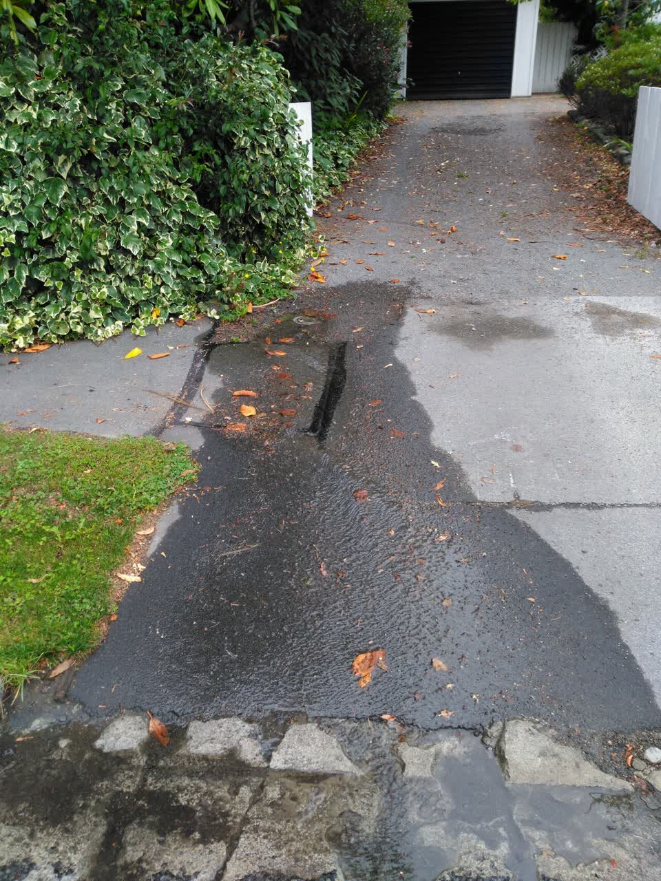 The photograph attached to this water supply report
