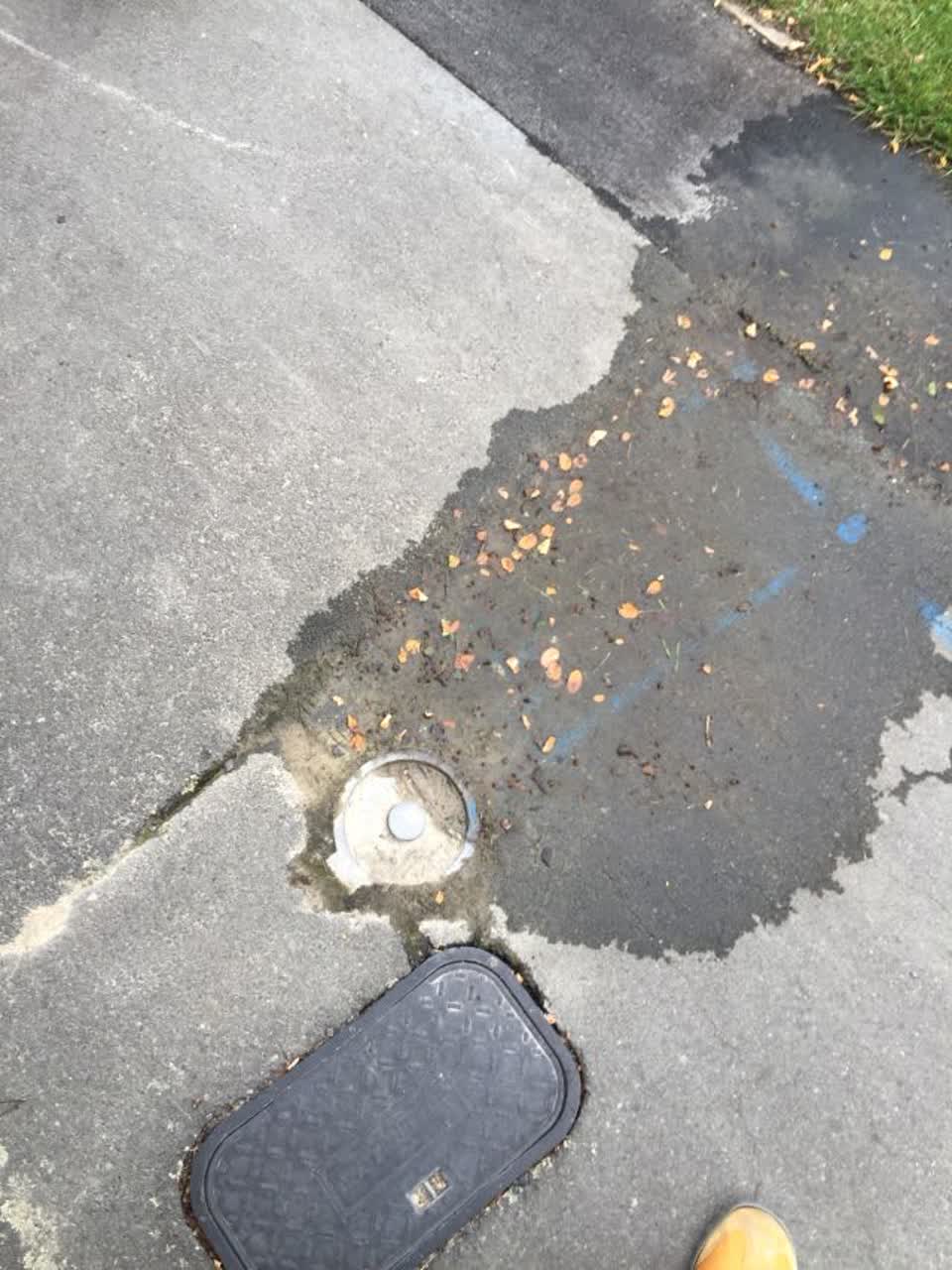 The photograph attached to this water supply report