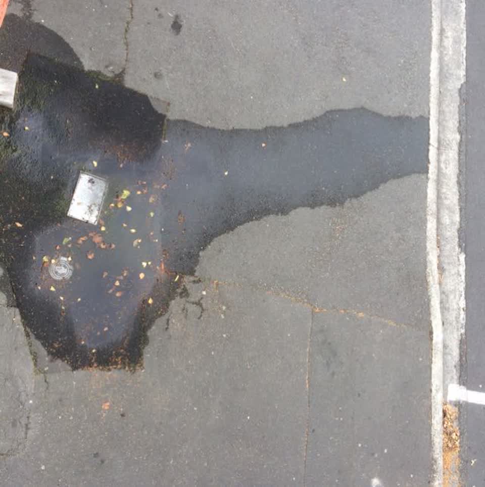 The photograph attached to this water supply report