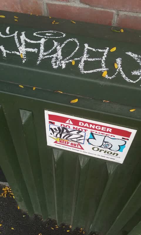 Graffiti, a report photo