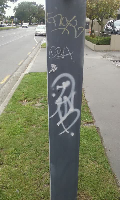 Graffiti, a report photo