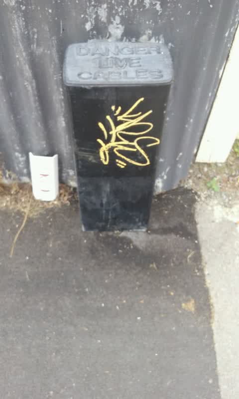 Graffiti, a report photo