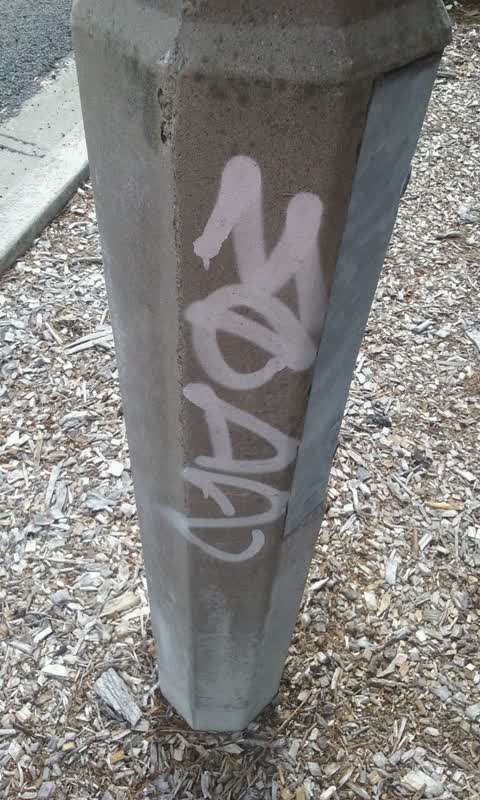 Graffiti, a report photo