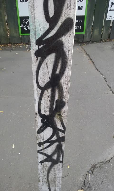 Graffiti — a report photo