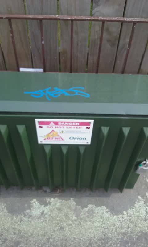 Graffiti, a report photo