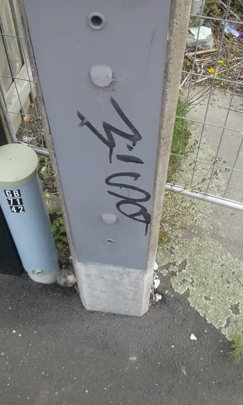 Graffiti, a report photo