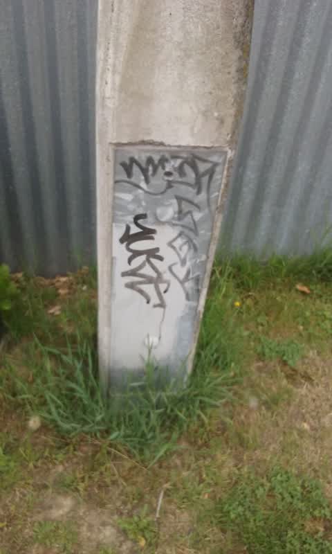 Graffiti, a report photo