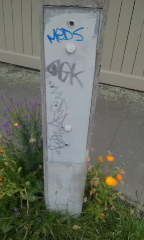 Graffiti, a report photo