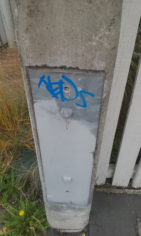 Graffiti, a report photo