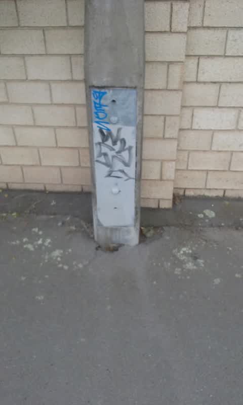 Graffiti, a report photo