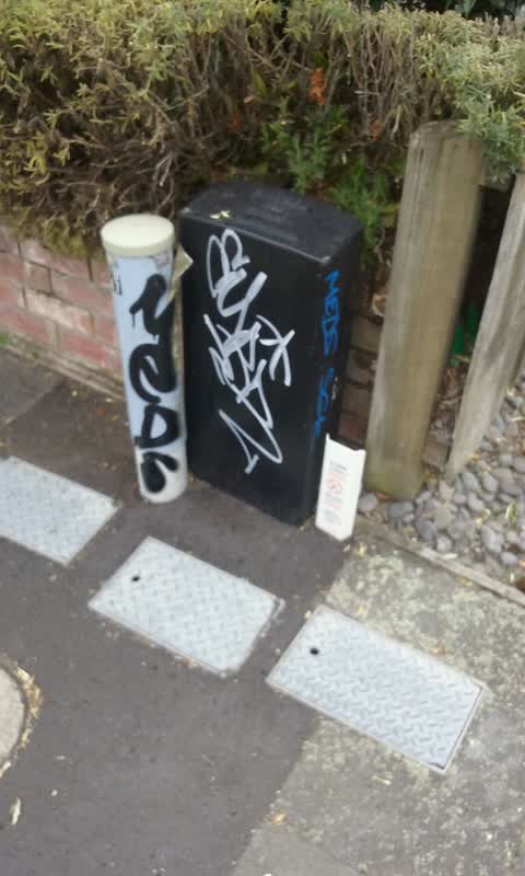 Graffiti, a report photo