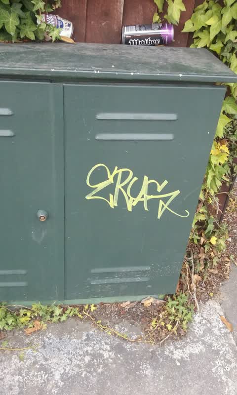 Graffiti, a report photo