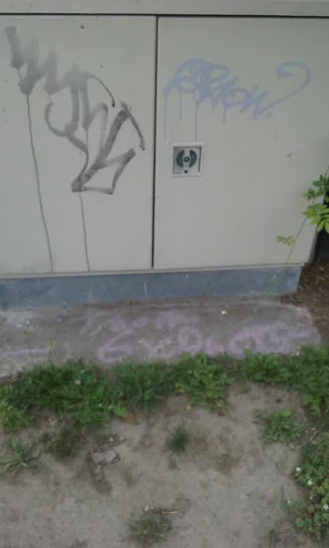 Graffiti, a report photo