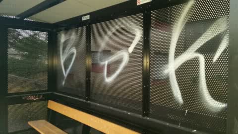 Graffiti, a report photo
