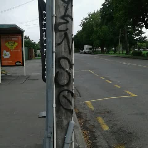 Graffiti, a report photo
