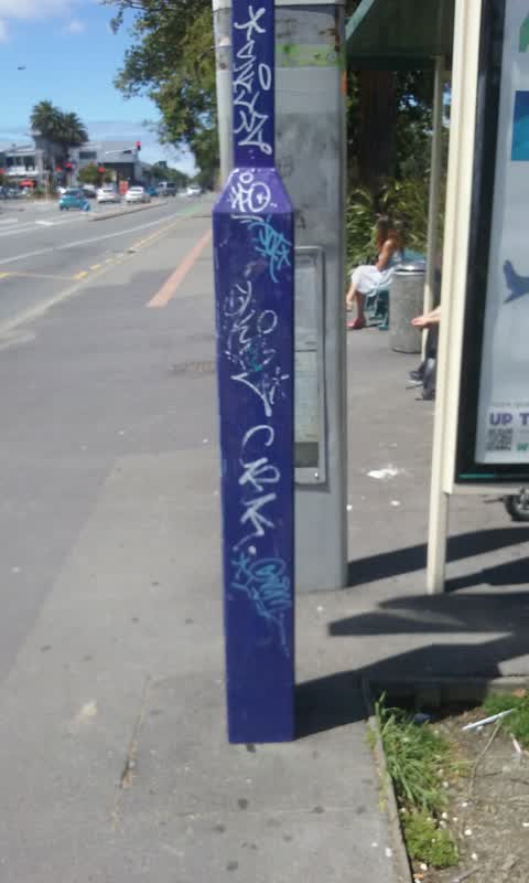 Graffiti, a report photo