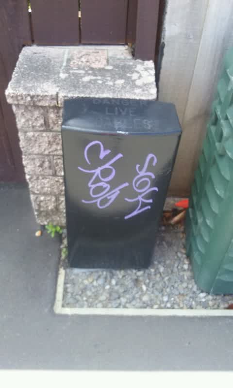 Graffiti, a report photo