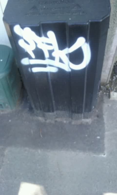 Graffiti, a report photo