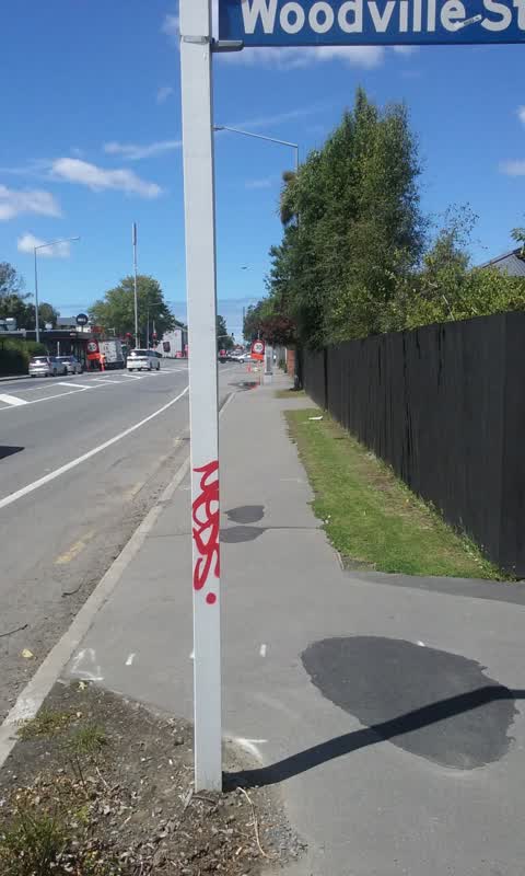 Graffiti, a report photo