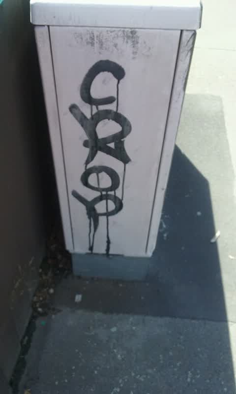 Graffiti, a report photo