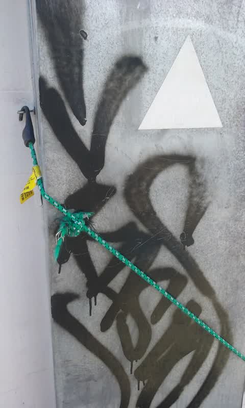 Graffiti, a report photo