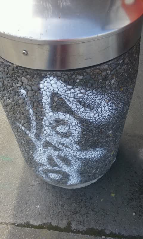 Graffiti, a report photo