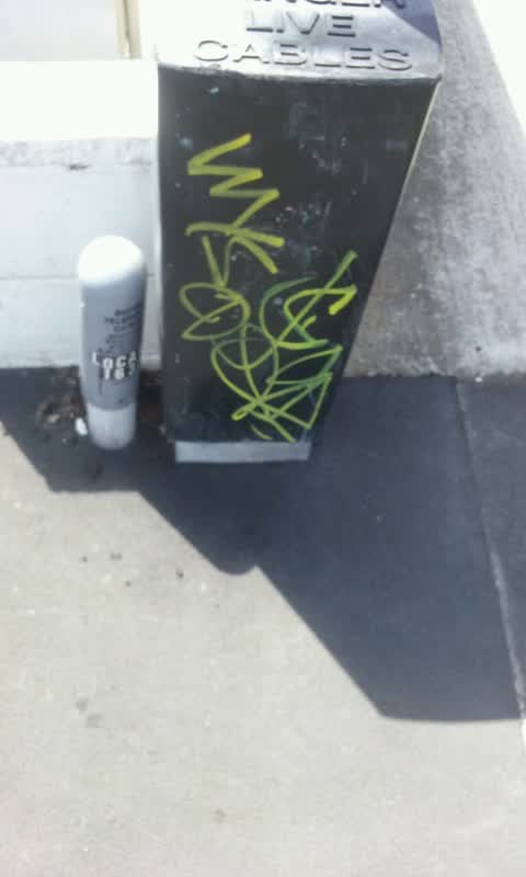 Graffiti, a report photo