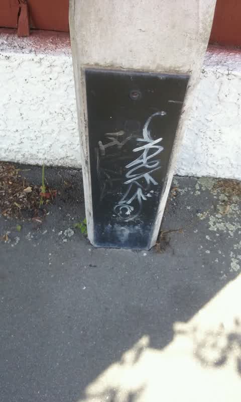 Graffiti, a report photo