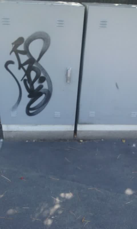 Graffiti, a report photo