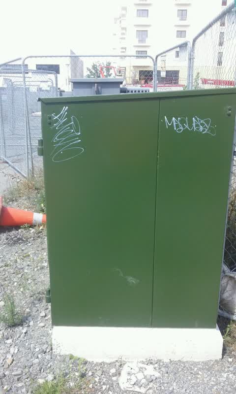Graffiti, a report photo
