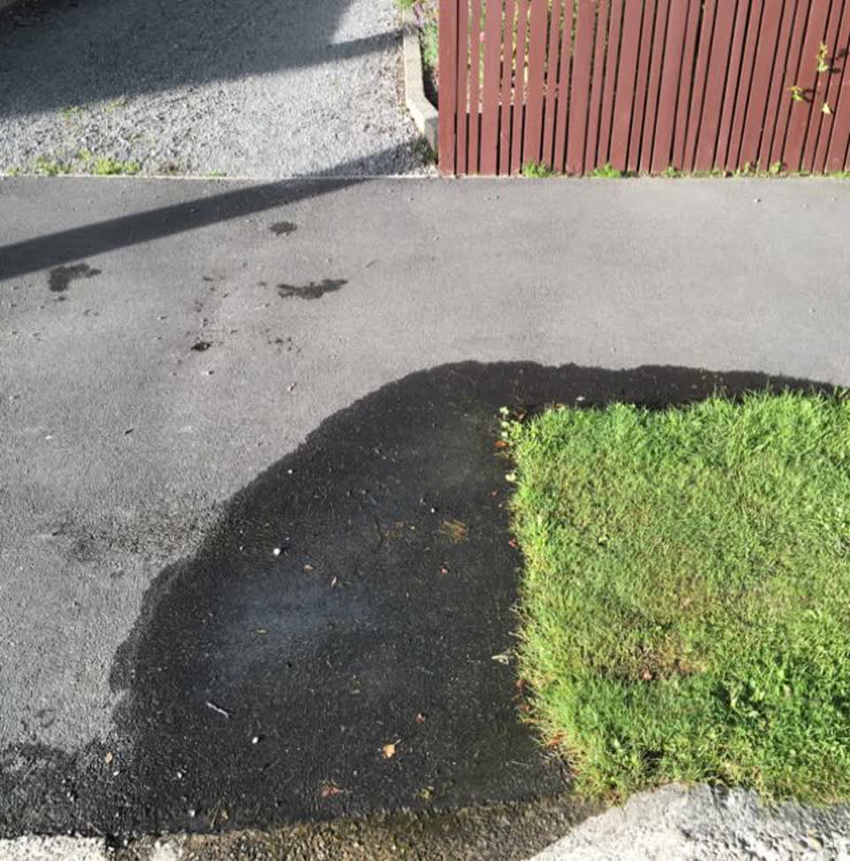 The photograph attached to this wastewater/stormwater report