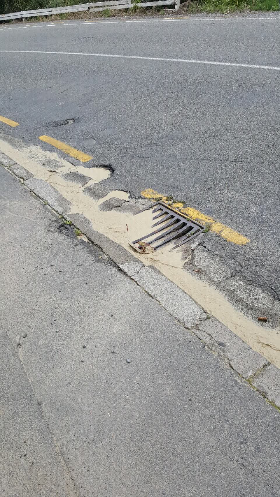 The photograph attached to this wastewater/stormwater report
