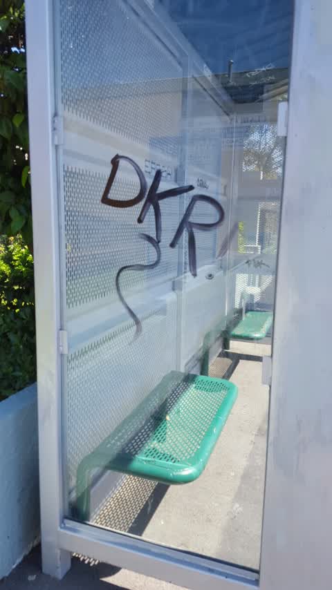 Graffiti, a report photo