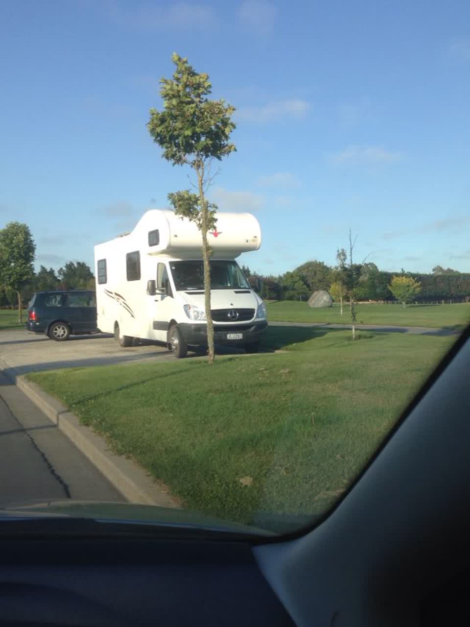 The photograph attached to this parks report