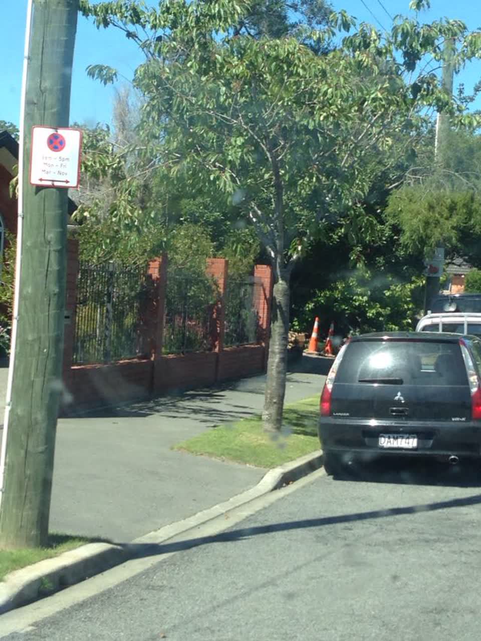 The photograph attached to this parks report