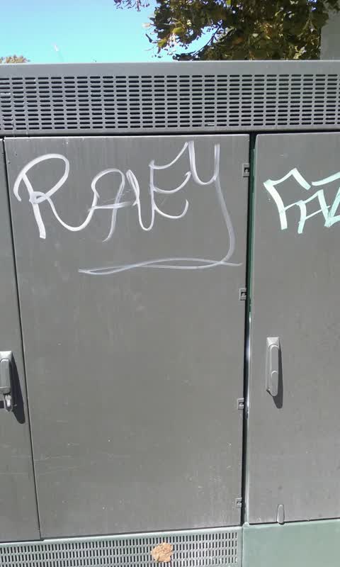 Graffiti, a report photo