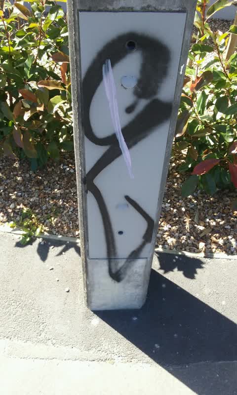 Graffiti — a report photo