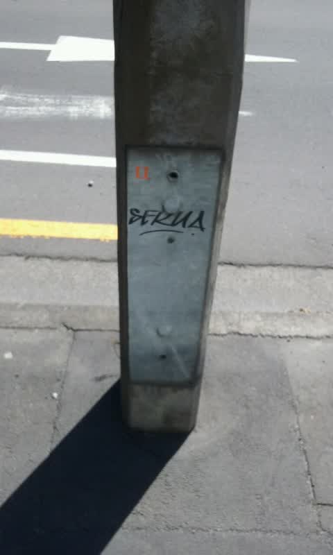 Graffiti, a report photo