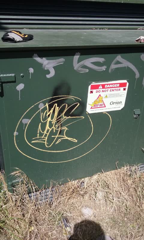 Graffiti — a report photo