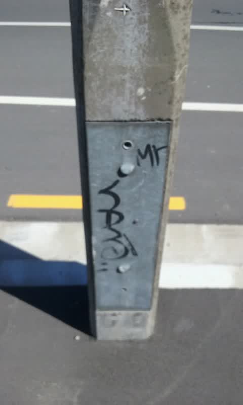 Graffiti, a report photo