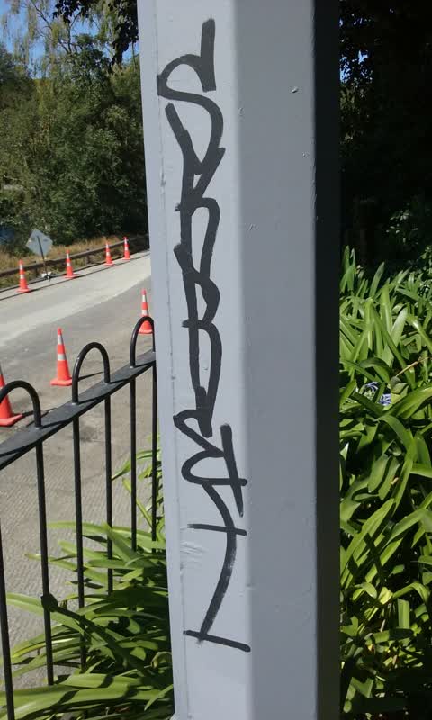 Graffiti, a report photo
