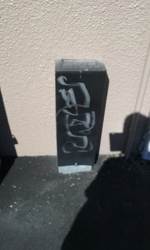 Graffiti, a report photo