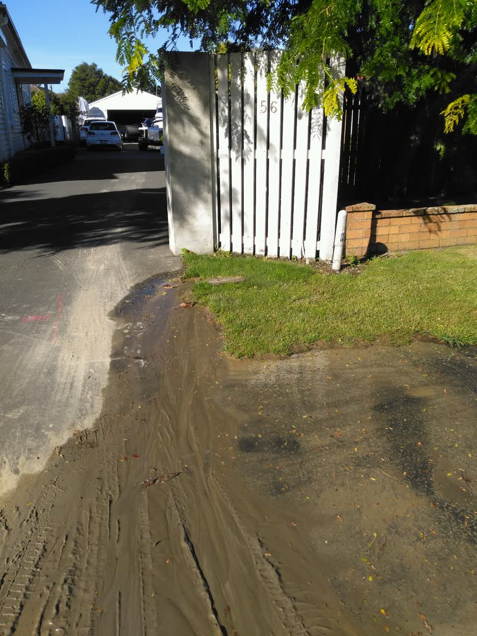 The photograph attached to this water supply report