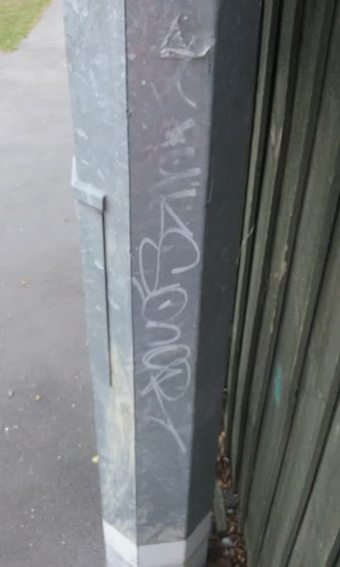 Graffiti, a report photo